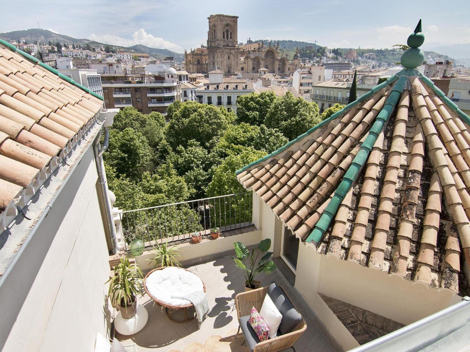 Trinidad Deluxe Penthouse Apartment Granada Exterior photo